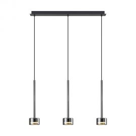 Pendule, Lustre suspendate - Lustra suspendata design modern TONIC 3L crom