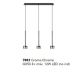 Pendule, Lustre suspendate - Lustra suspendata design modern TONIC 3L crom