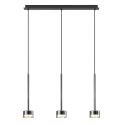 Lustra suspendata design modern TONIC 3L bronz