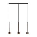 Lustra suspendata design modern TONIC 3L cupru