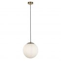 Lustra, Pendul din sticla Atom II, 30cm