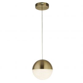 Pendule, Lustre suspendate - Lustra, Pendul LED Marbles alama satinata