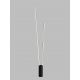 Lampadare - Lampadar LED design modern minimalist VERTICAL 44W negru