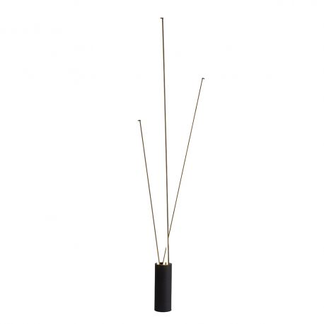 Lampadare - Lampadar LED design modern minimalist VERTICAL 60W negru