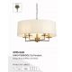 Candelabre, Lustre - Lustra design clasic cu 5 brate Knightsbridge