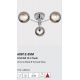 Lustre aplicate - Lustra aplicata cu 3 brate Oscar