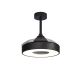 Lustre cu ventilator - Lustra LED cu Ventilator si telecomanda Mini COIN negru