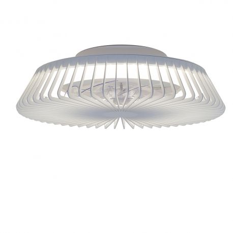 Lustre cu ventilator - Lustra LED Smart cu Ventilator si telecomanda HIMALAYA alb