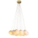 Pendule, Lustre suspendate - Lustra cu 19 pendule design modern LUX Sphinx L