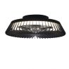 Lustra LED Smart cu Ventilator si telecomanda HIMALAYA negru