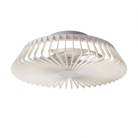 Lustre cu ventilator - Lustra LED cu Ventilator si telecomanda HIMALAYA Mini alb