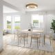 Lustre cu ventilator - Lustra LED cu Ventilator si telecomanda KILIMANJARO