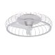 Lustre cu ventilator - Lustra LED Smart cu Ventilator si telecomanda NATURE ALB
