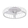 Lustra LED Smart cu Ventilator si telecomanda NATURE ALB