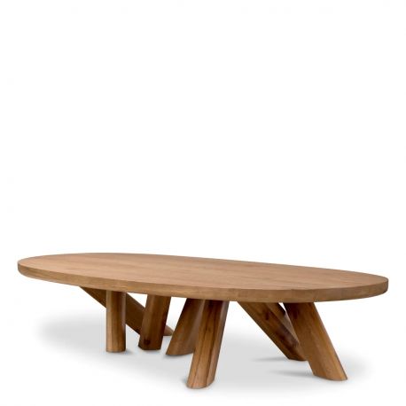 Masute Living - Masuta de cafea design LUX din lemn de stejar Bayshore