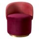 Fotolii - Fotoliu pivotant modern design LUX Chair Greer, Savona bordeaux red