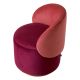 Fotolii - Fotoliu pivotant modern design LUX Chair Greer, Savona bordeaux red