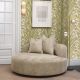 Canapele - Canapea design modern Bjorn Round, Lyssa sand