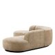 Canapele - Canapea design modern Bjorn L, Lyssa sand