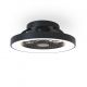 Lustre cu ventilator - Lustra LED cu Ventilator si telecomanda Mini TIBET negru