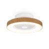 Lustra LED cu Ventilator si telecomanda Mini TIBET lemn/alb