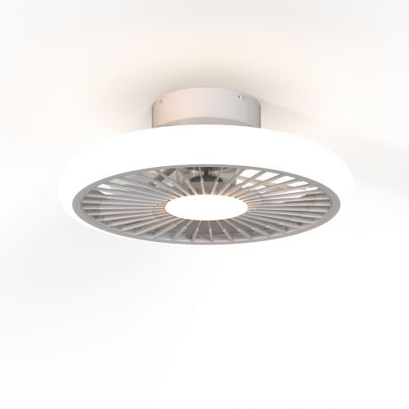 Lustre cu ventilator - Lustra LED cu Ventilator si telecomanda TURBO alb