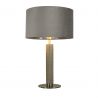Veioza/Lampa de masa design decorativ London argintiu/gri