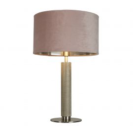 Veioze - Veioza/Lampa de masa design decorativ London argintiu/roz