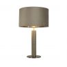Veioza/Lampa de masa design decorativ London argintiu/taupe