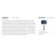Veioze - Veioza/Lampa de masa design decorativ London argintiu/teal