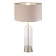 Veioze - Veioza/Lampa de masa design decorativ Oxford nickel/roz