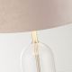 Veioze - Veioza/Lampa de masa design decorativ Oxford nickel/roz