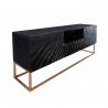 Comoda TV din lemn Scorpion 160cm Mango negru