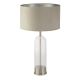 Veioze - Veioza/Lampa de masa design decorativ Oxford nickel/taupe