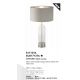 Veioze - Veioza/Lampa de masa design decorativ Oxford nickel/taupe