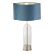 Veioze - Veioza/Lampa de masa design decorativ Oxford nickel/teal