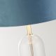 Veioze - Veioza/Lampa de masa design decorativ Oxford nickel/teal
