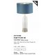 Veioze - Veioza/Lampa de masa design decorativ Oxford nickel/teal
