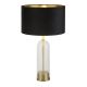 Veioza/Lampa de masa design decorativ Oxford alama, negru