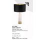 Veioze - Veioza/Lampa de masa design decorativ Oxford alama, negru
