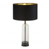 Veioza/Lampa de masa design decorativ Oxford negru