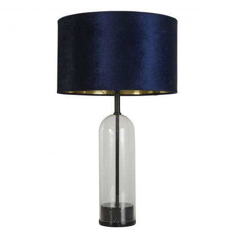 Veioze - Veioza/Lampa de masa design decorativ Oxford negru, navy