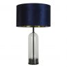 Veioza/Lampa de masa design decorativ Oxford negru, navy