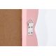 Oglinzi - Oglinda de perete design modern Wave 160cm, roz