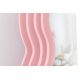 Oglinzi - Oglinda de perete design modern Wave 160cm, roz