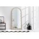 Oglinzi - Oglinda de perete design modern Wave 160cm, greige