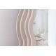Oglinzi - Oglinda de perete design modern Wave 160cm, greige