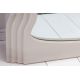 Oglinzi - Oglinda de perete design modern Wave 160cm, greige