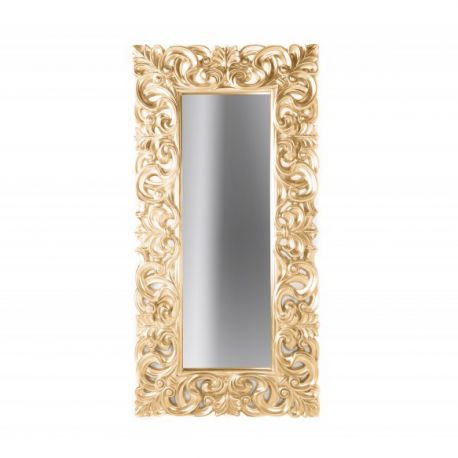 Oglinzi - Oglinda de perete decorativa Venice auriu antic, 180cm