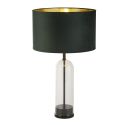 Veioza/Lampa de masa design decorativ Oxford negru, verde